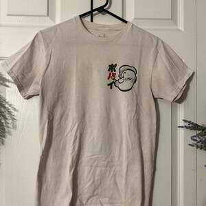 Popeye the Sailor Man Japanese Graphic White T-Shirt